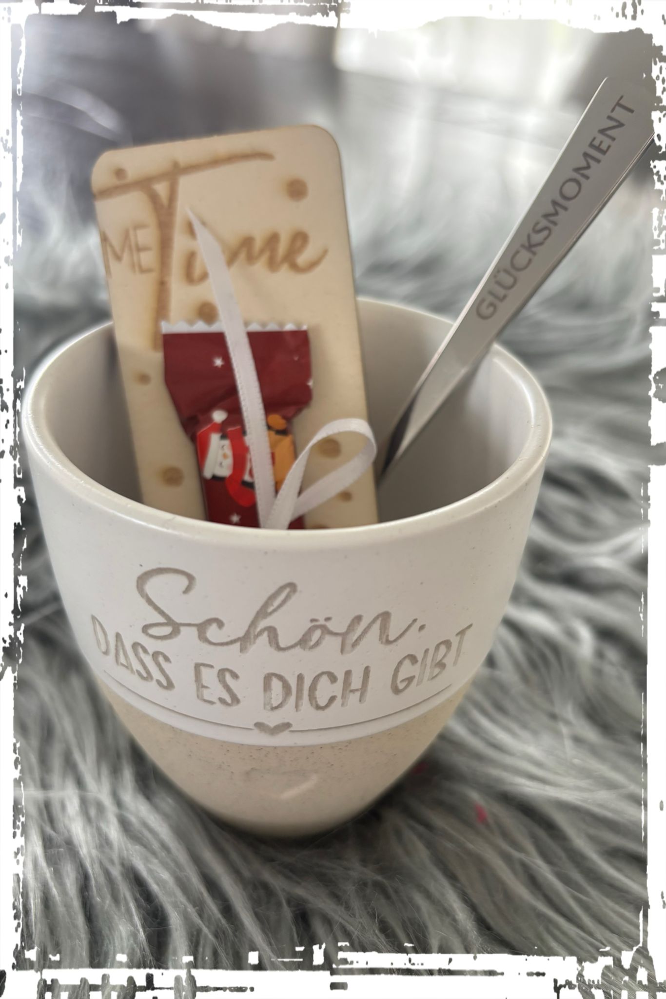 Tasse mit Spruch