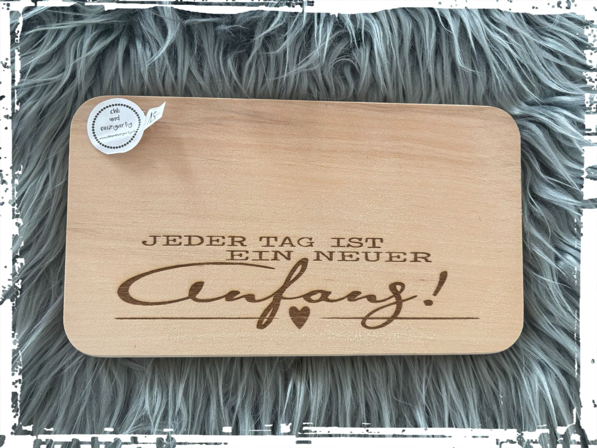 Holzbrettli mit Spruch