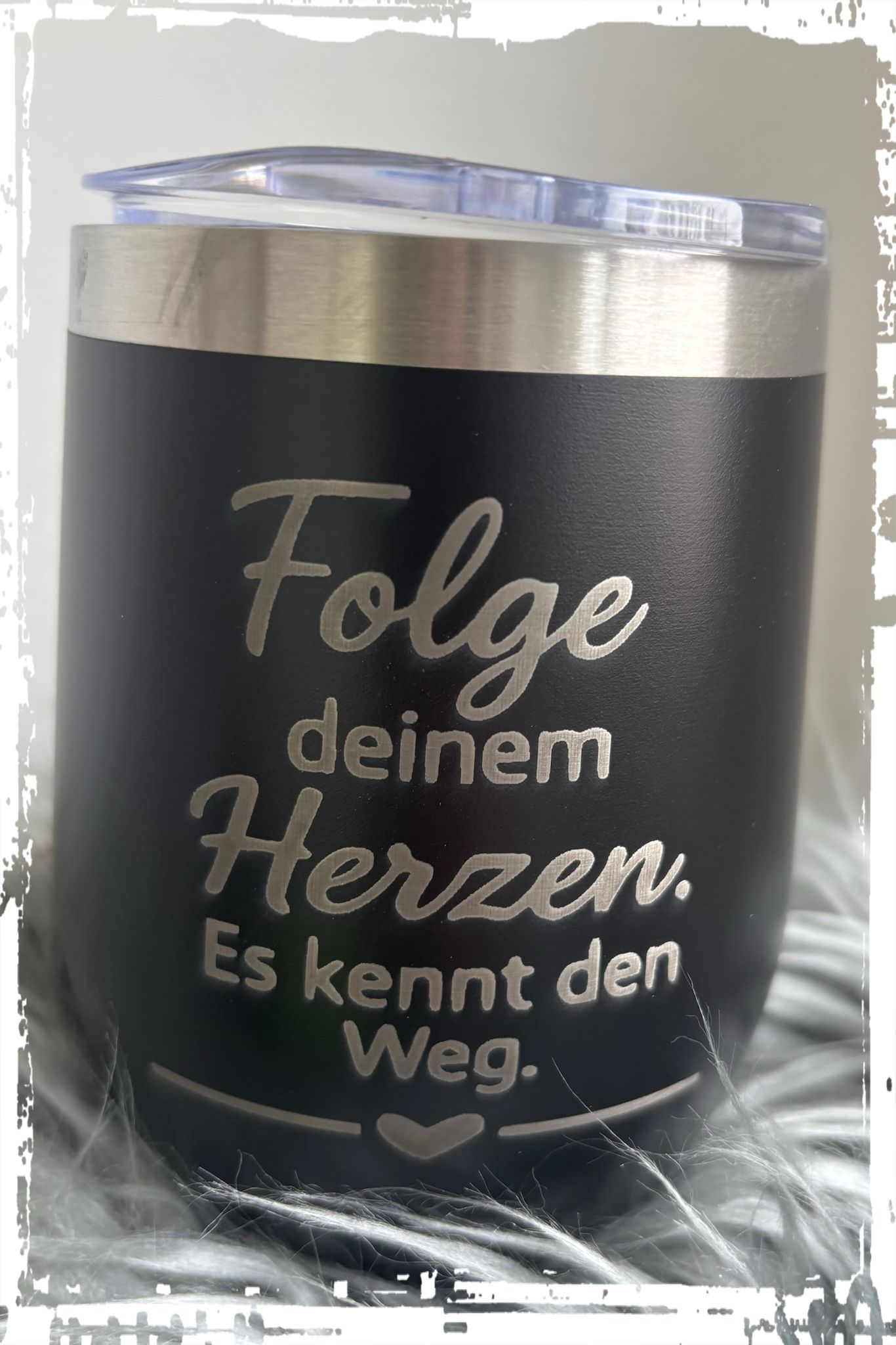 Kaffebecher to go schwarz